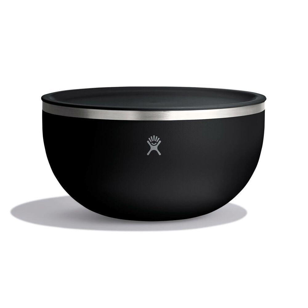 3 qt Serving Bowl with Lid - Black